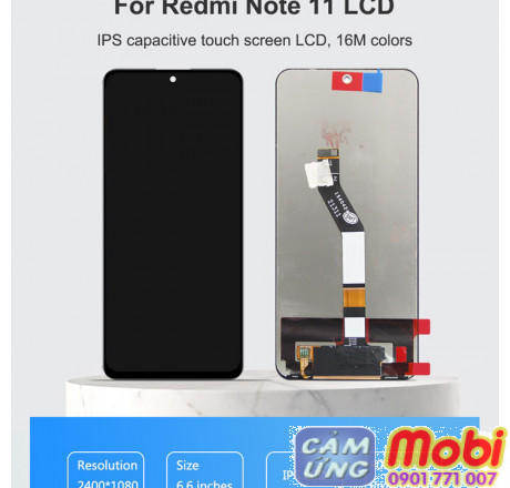 thay mặt kính xiaomi redmi note 11 5g chính hãng