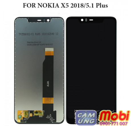 Mặt kính màn hình nokia 5.1 plus, nokia x5 2018 2