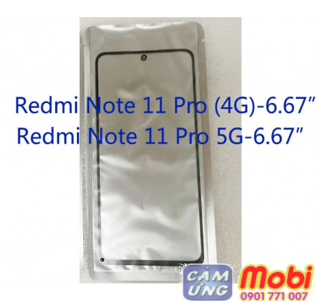 thay mặt kính xiaomi redmi note 11 pro 5g chính hãng 4