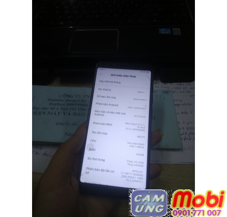 Màn hình cảm ứng redmi note 5 pro 3