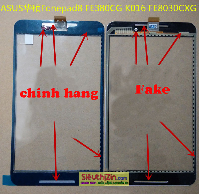 màn hình cảm ứng Asus fonepad 8 Fe380